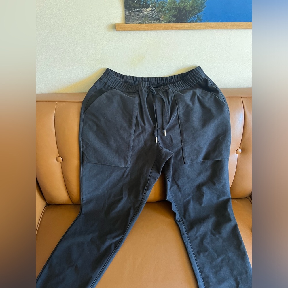 Cuts cropped pull on icon pants.